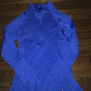 Royal blue quarter zip
